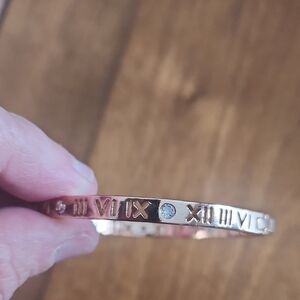 Fashion to Figure Gold Roman Numeral Bracelet